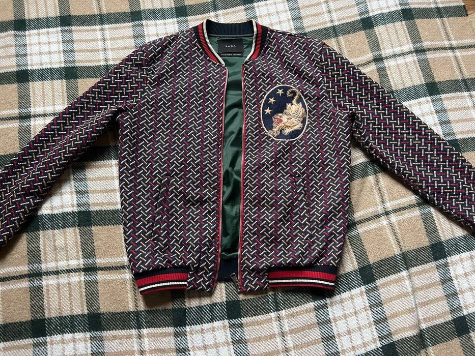 Бомбер-ветровка Zara чоловіча