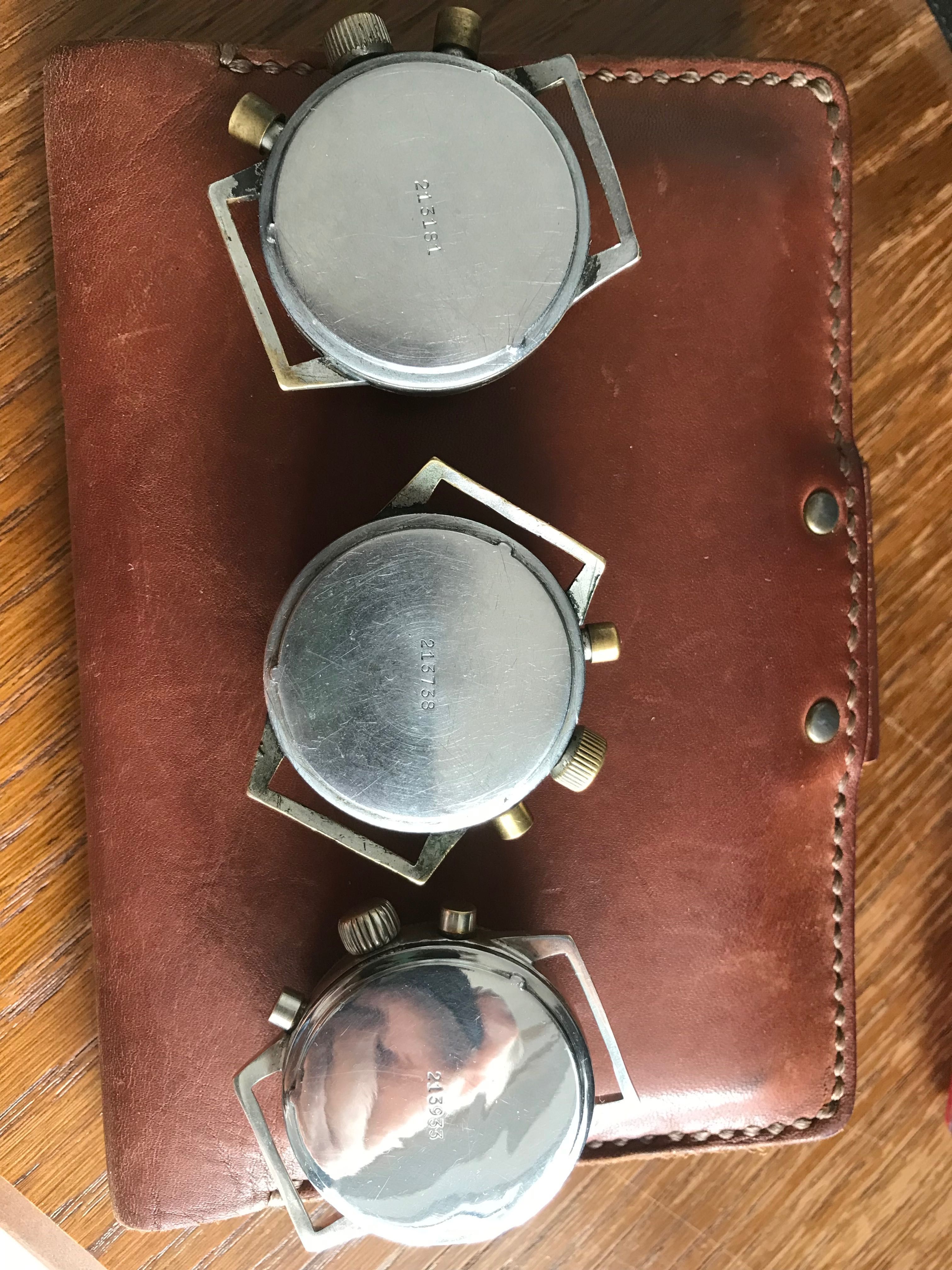 Glashütte Original Tutima Urofa 59 pilot zegarek wojskowy