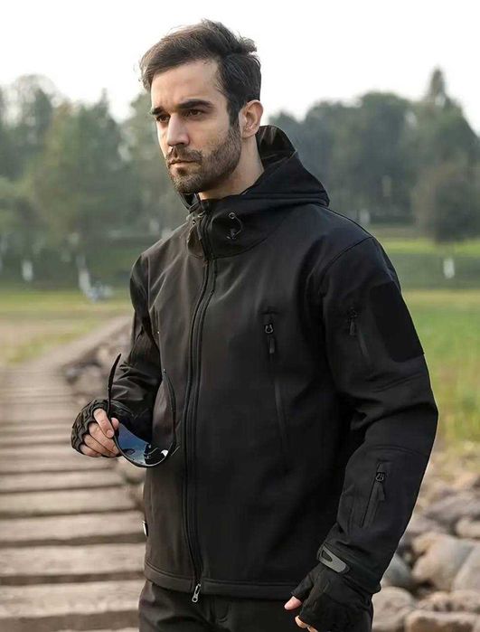 Костюм софтшел тактичний осінь зима НА ФЛІСІ форма тактична