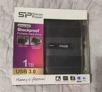 Зовнішній HDD Silicon Power Armor A60 1TB (SP010TBPHDA60S3K) Black