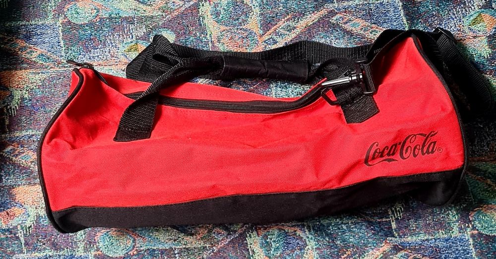 Сумка спортивна дорожня Кока-Кола