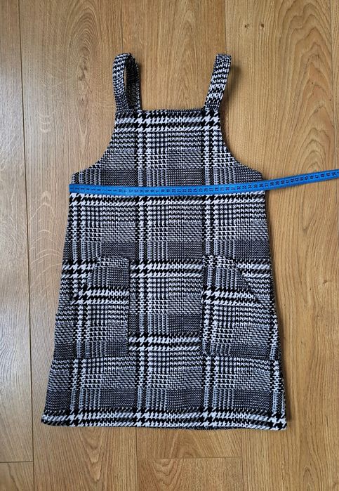 Теплый сарафан в школу для девочки