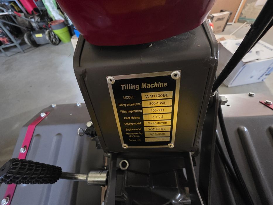 Weima WM1100FE-6 DIFF ciągnik jednoosiowy glebogryzarka kosiarka pług