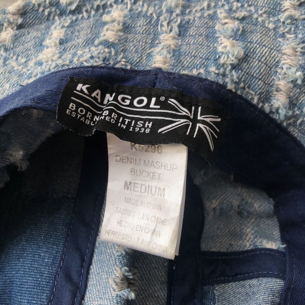 Джинсовая панама Kangol