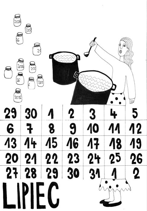 Kalendarz 2026 handmade