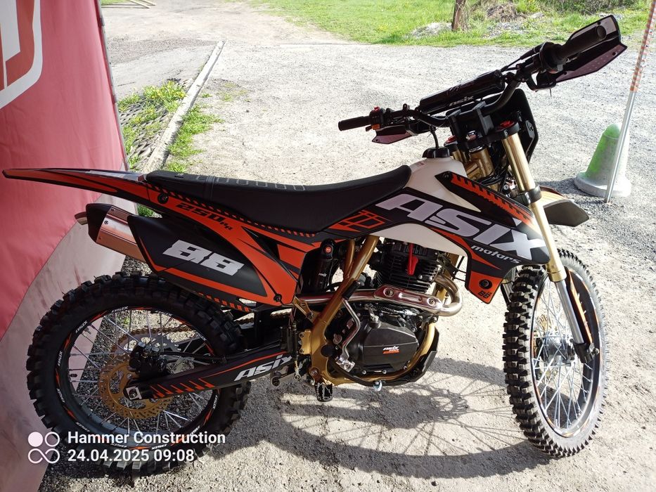 Motocykl Cross Asix xb 88 250 cm 3