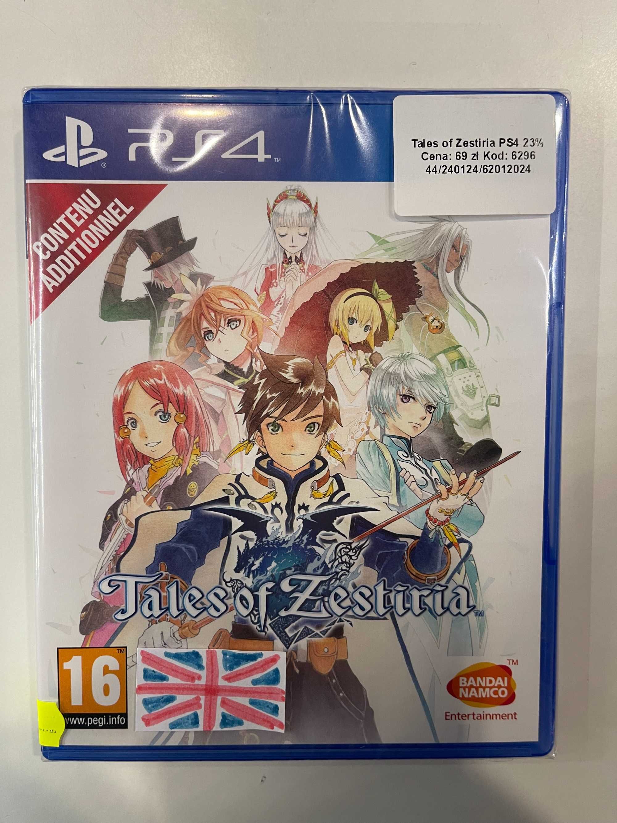 Tales of Zestria Playstation 4 PS4 Nowa