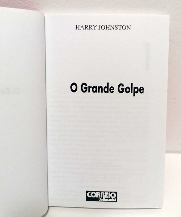 O Grande Golpe, de Harry Johnson