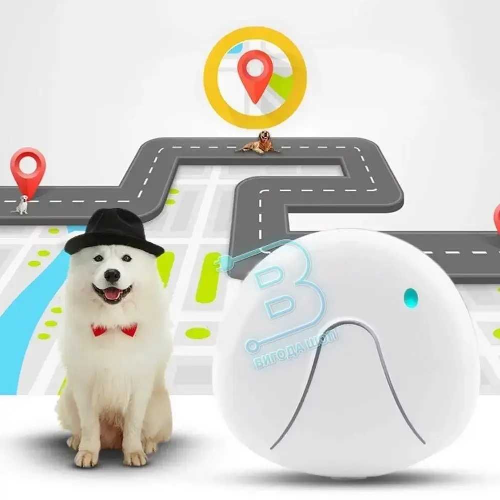 Розумний GPS трекер нашийник для собак і котів Petonaut F9