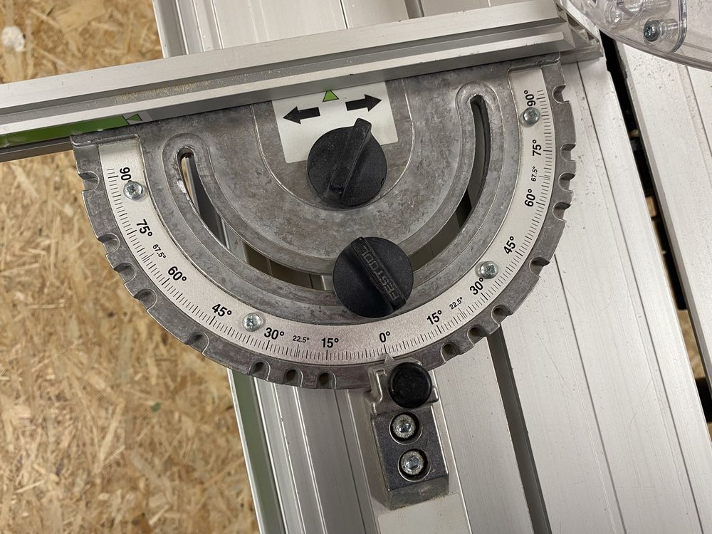 Pilarka stolikowa Festool CS 70 Precisio 2 przykładnice 3 tarcze