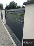 Ogrodzenie metalowe Bramy na wymiar Panele 3D Altany