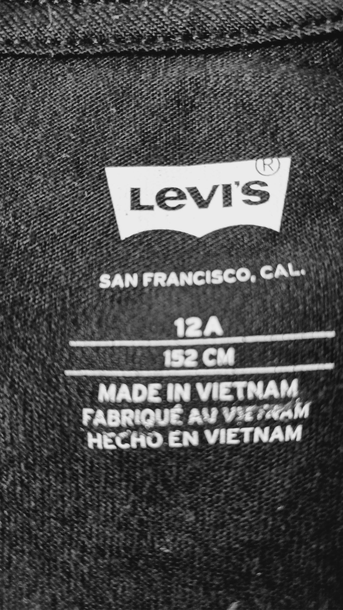 Bluzka dziewczęca "LEVI'S", wzrost 152cm, jak nowa