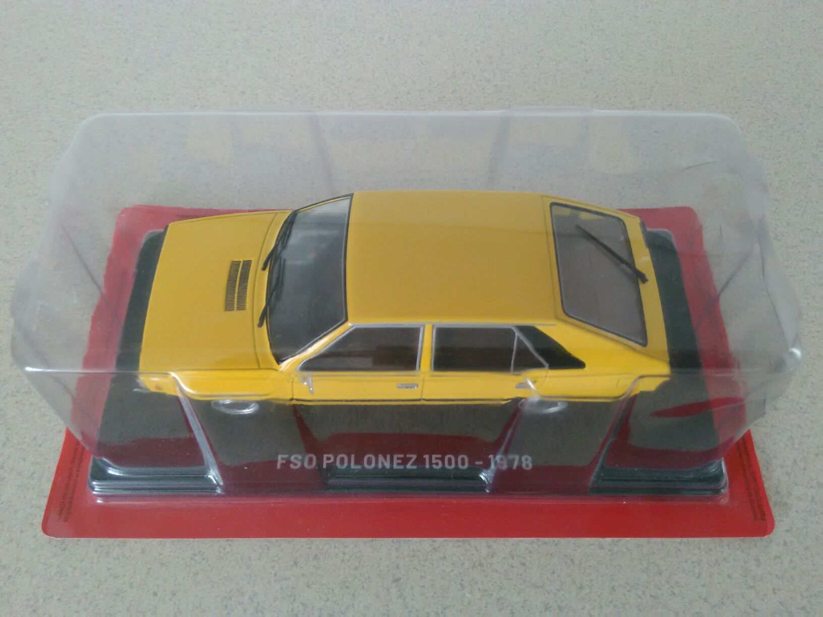 FSO POLONEZ 1500 model 1978 nowy 1:24 Polmozbyt 1/24 Pewex zabawka PRL