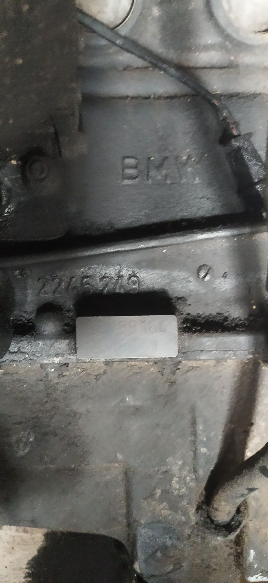 Блок цилиндров (2245249) двигателя BMW 525td M51 D25T BMW 11112245750