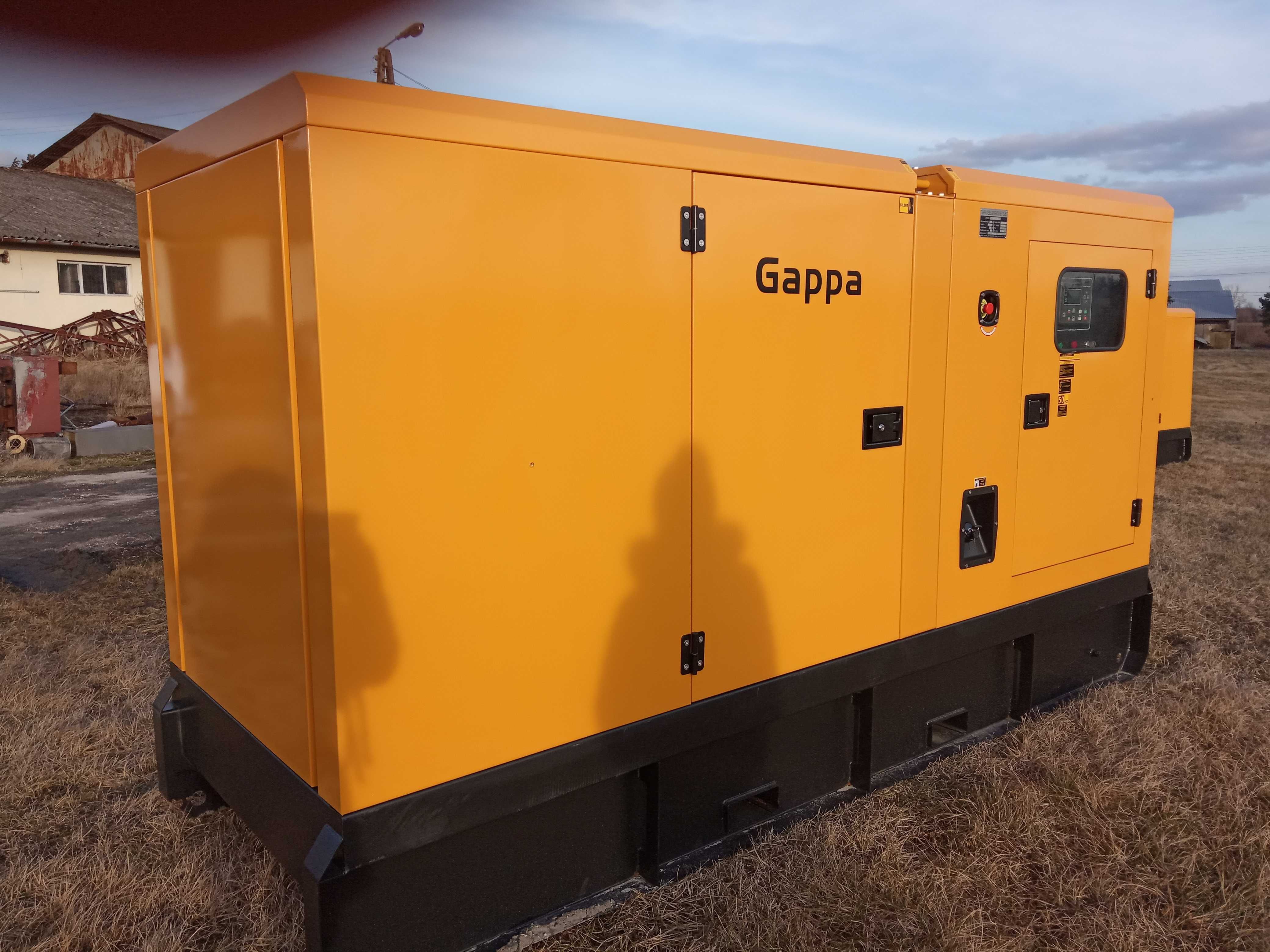 Agregat prądotwórczy do pracy ciągłej  100 kW Gappa z AVR