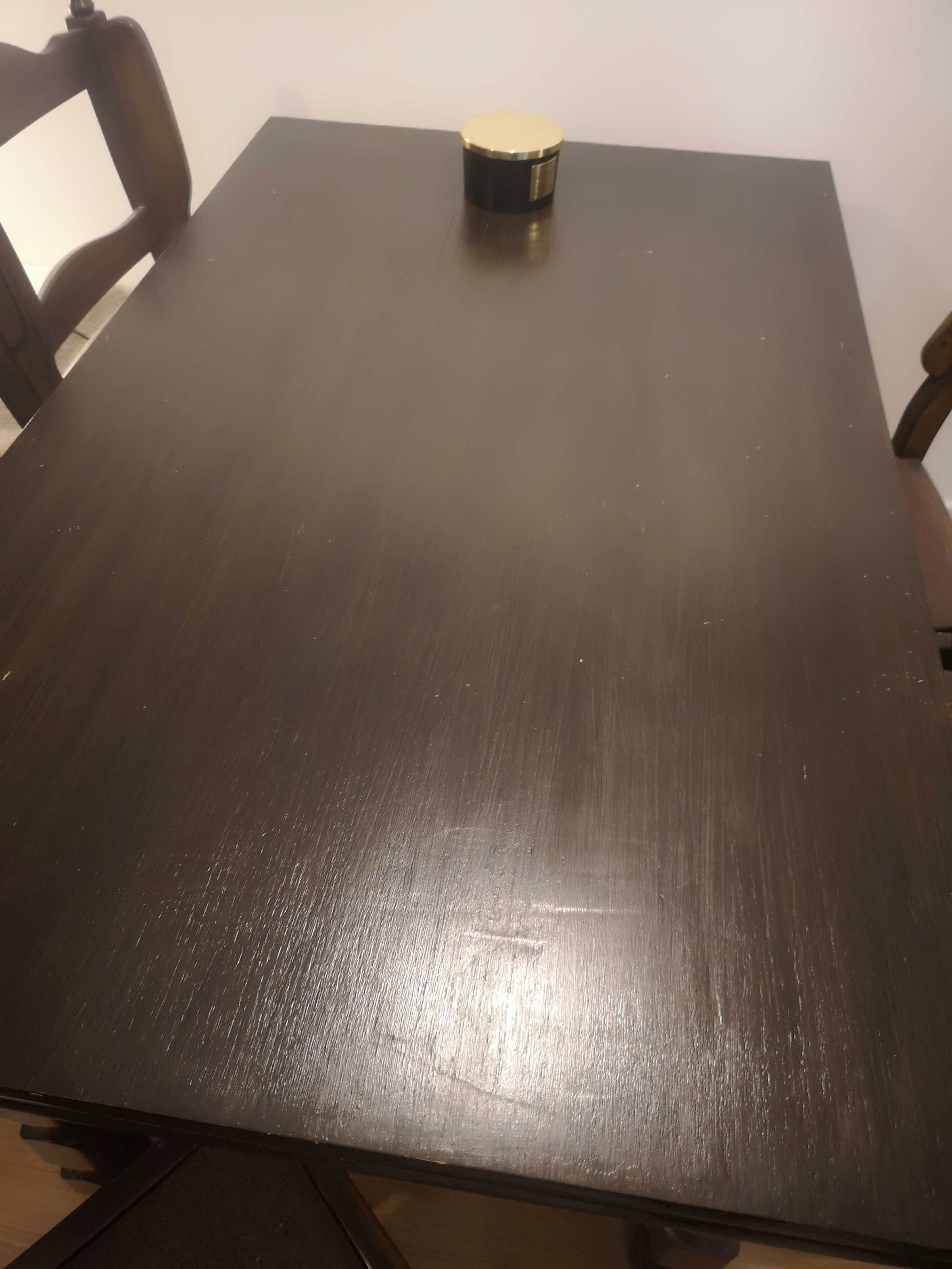 Stół drewniany rozkładany l 83 x 140 / 250