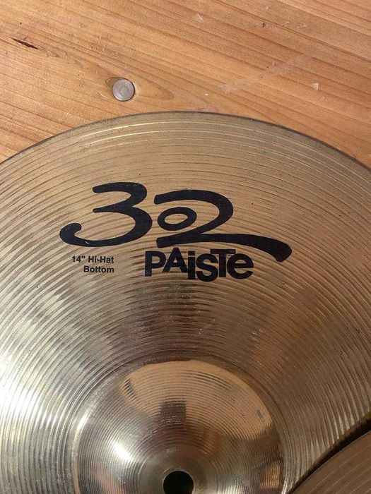 Pratos bateria, zildjian zbt, paiste