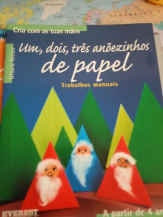 Livros de trabalhos manuais 8 exemplares