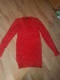 Sweter damski czerwony L/XL
