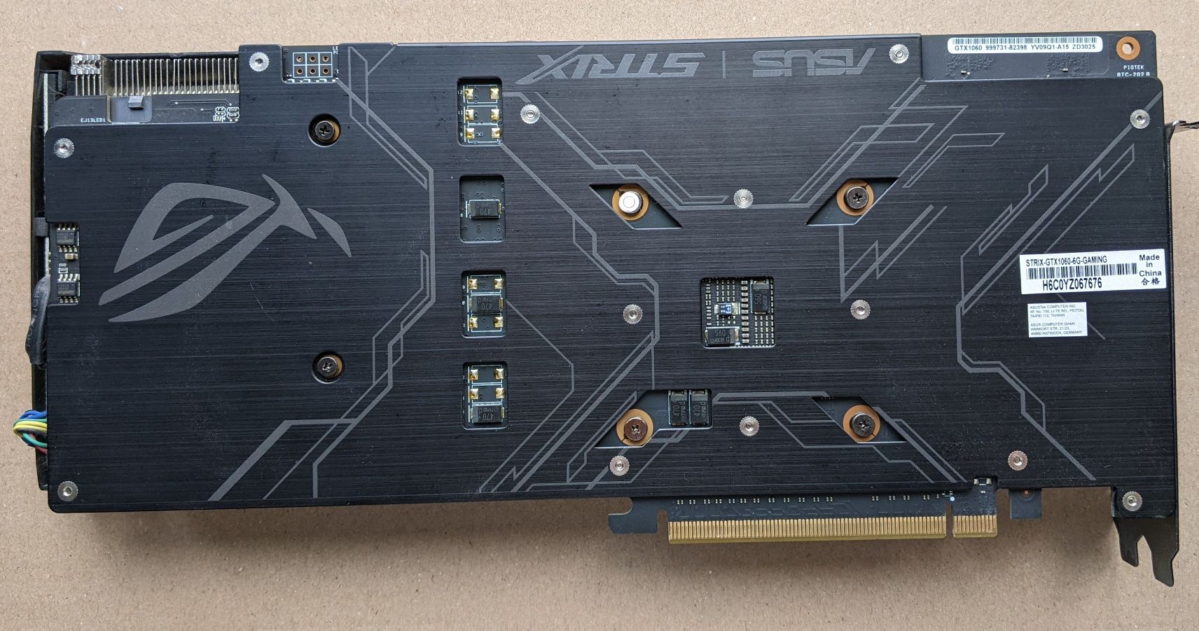 Видеокарта Asus Rog Strix 1080 8gb | отличное состояние