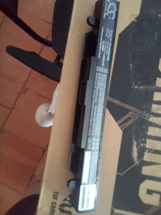 Bateria ASUS nova usada uma vez
