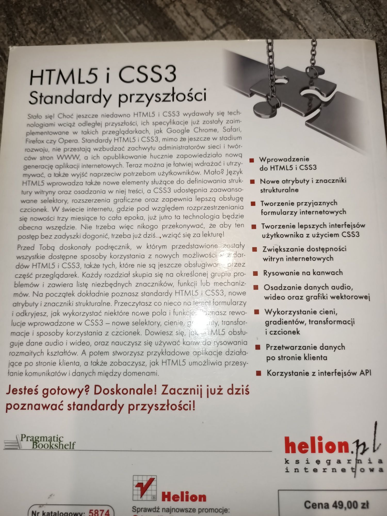 HTML5 i CSS3 Standardy przyszłości Brian P. Hogan