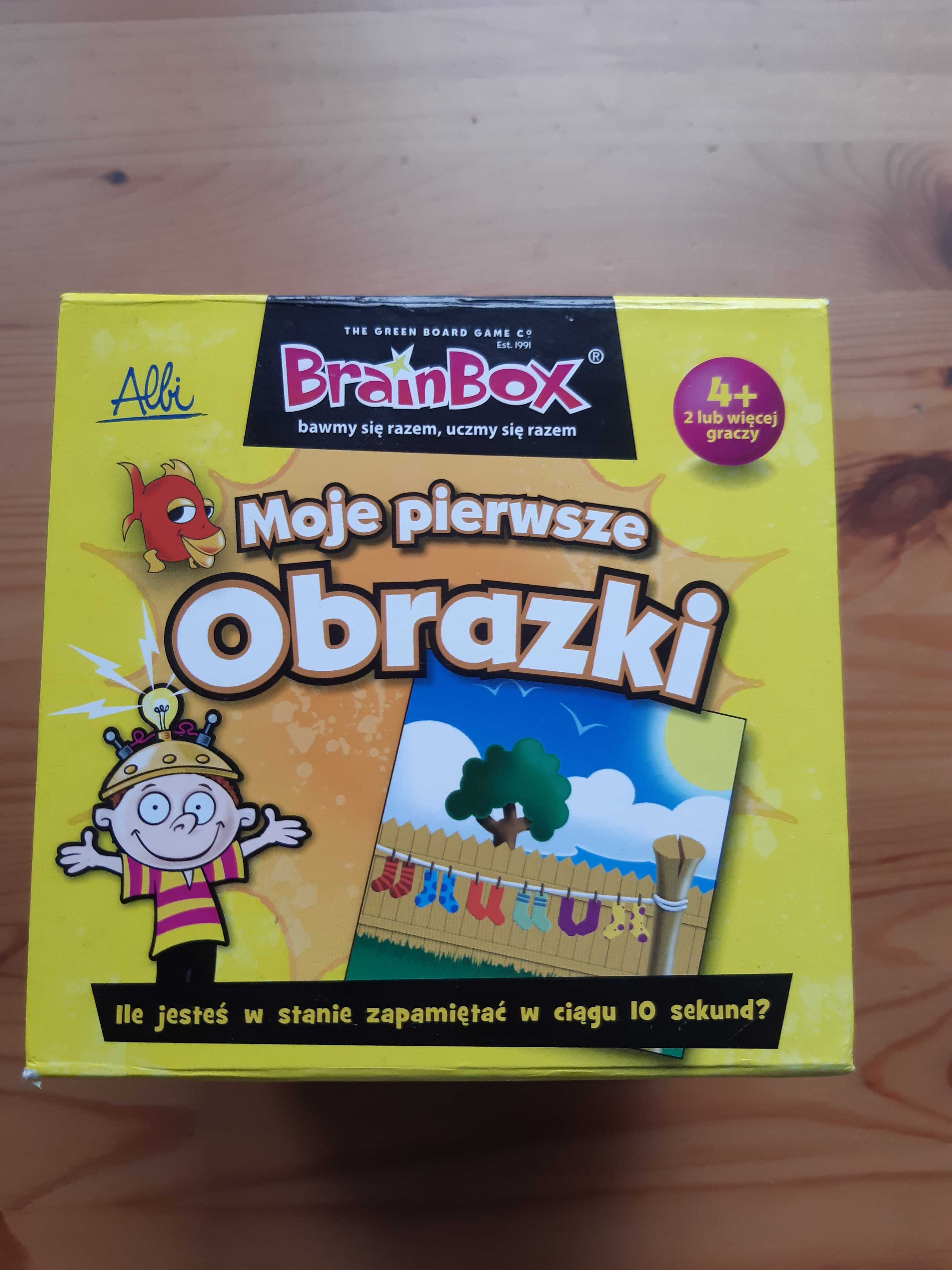 Gra edukacyjna BrainBox Moje pierwsze obrazki