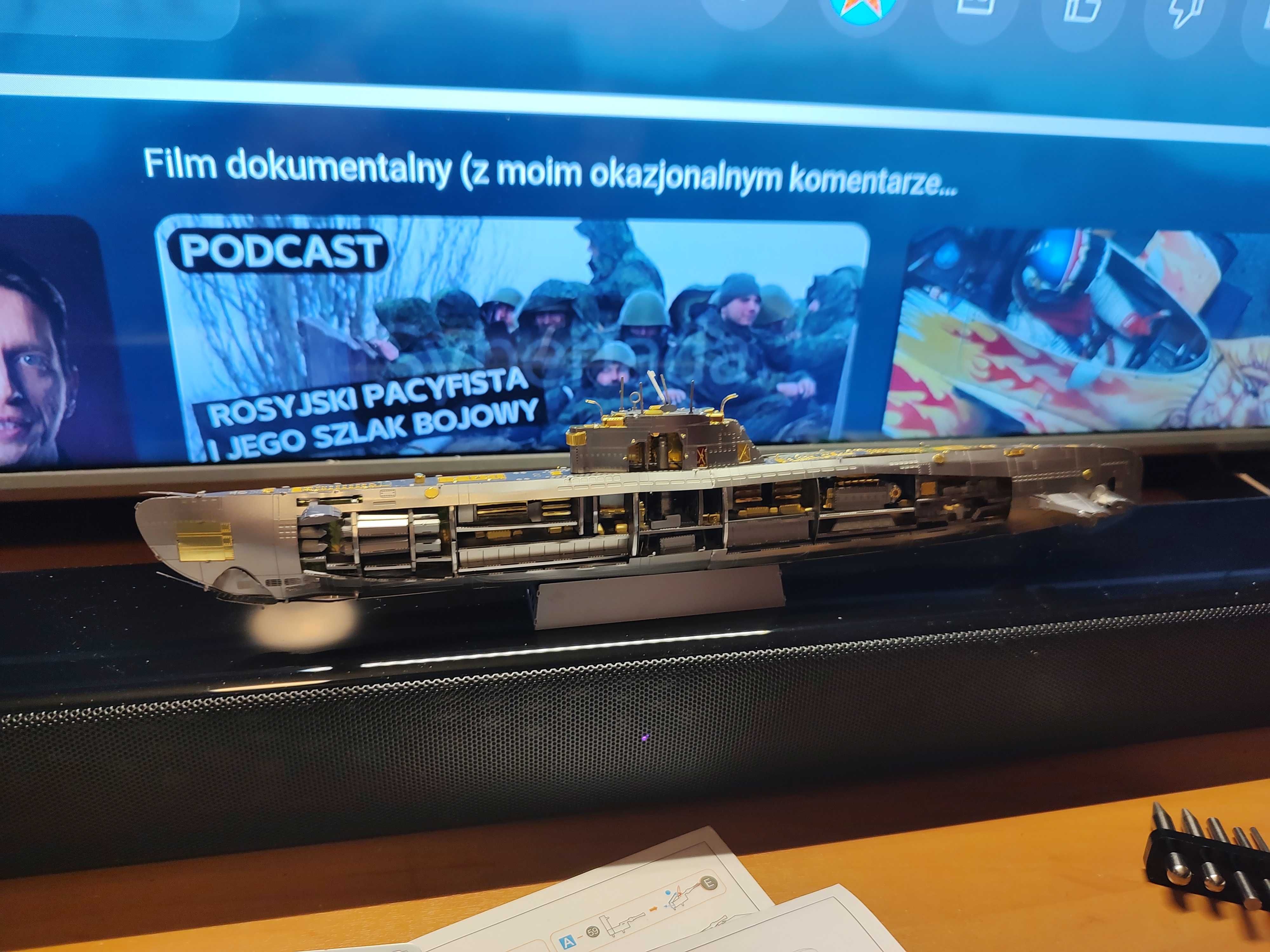 SW Imperial Destroyer metalowy model 3D do składania
