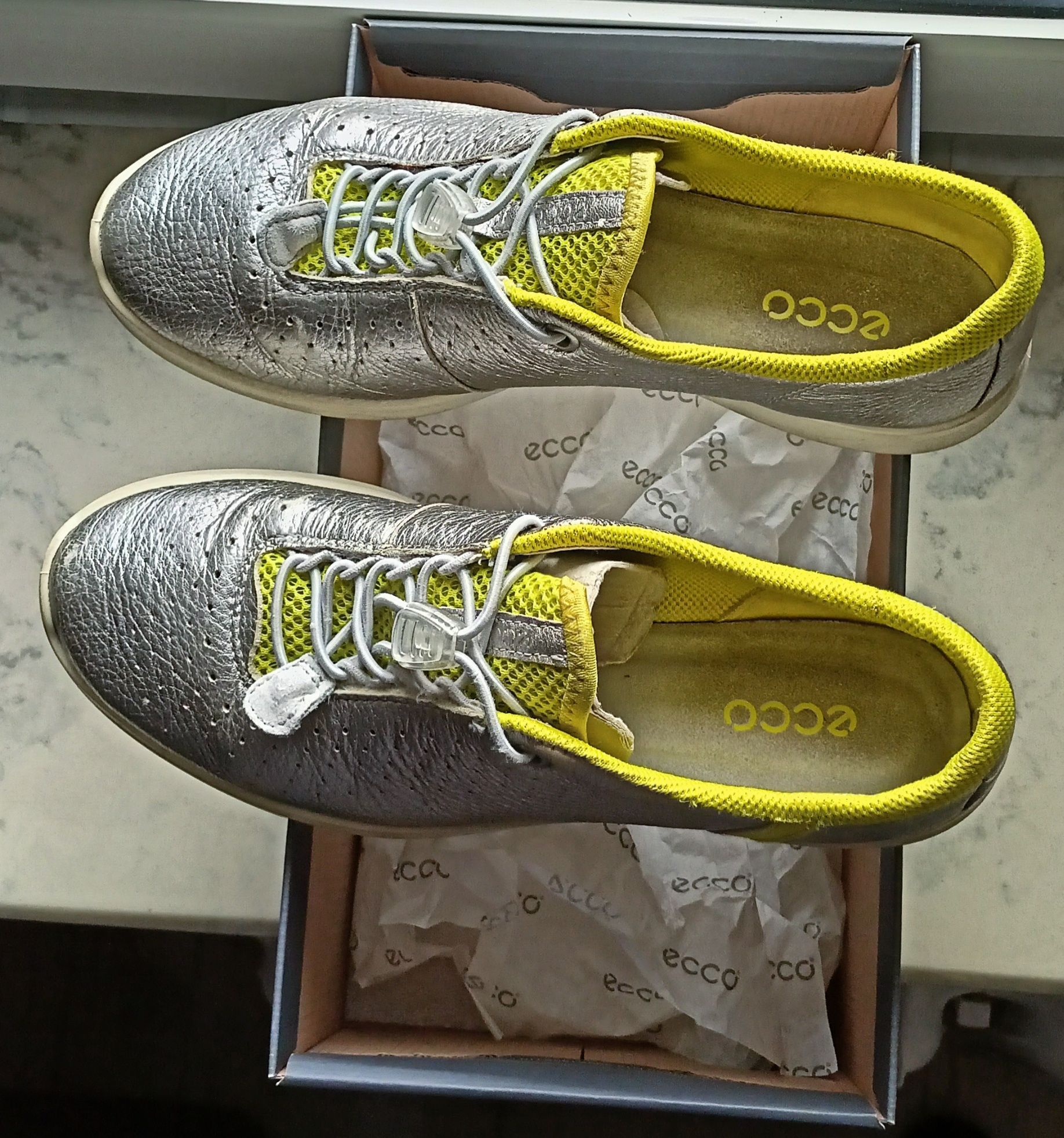 Ecco buty 38r. skóra