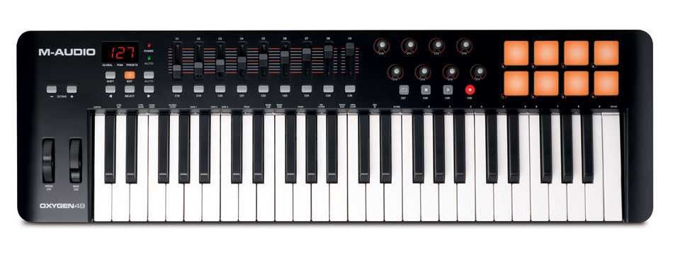 MIDI клавіатура M-AUDIO Oxygen 49 MK IV