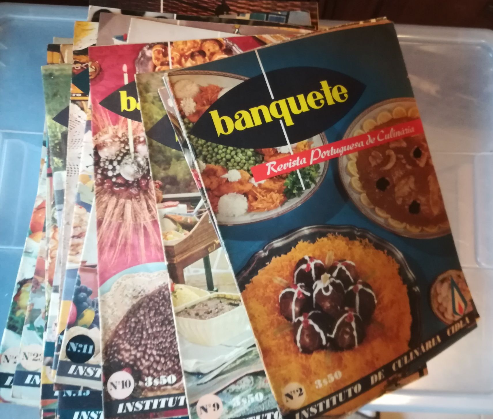 banquete Revista Portuguesa de Culinária GazCidla (Anos 60)