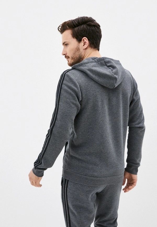 Костюм Adidas Essentials 3S FZ Fleece Gray