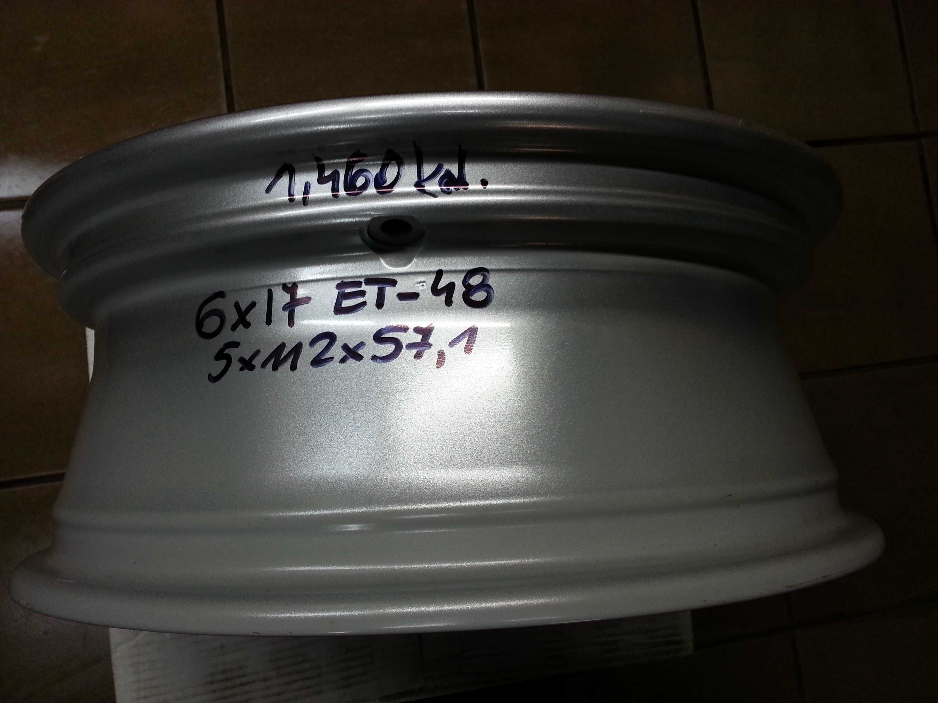 Felgi aluminiowe 6x17 5x112 ET-48 Audi VW Skoda Seat