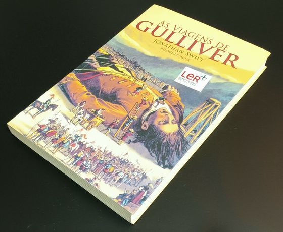 Livro "As viagens de Gulliver" de Jonathan Swift, livro do plano LER +