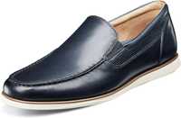 Лоферы Florsheim (USA) Atlantic Venetian Navy Loafers +Подарок