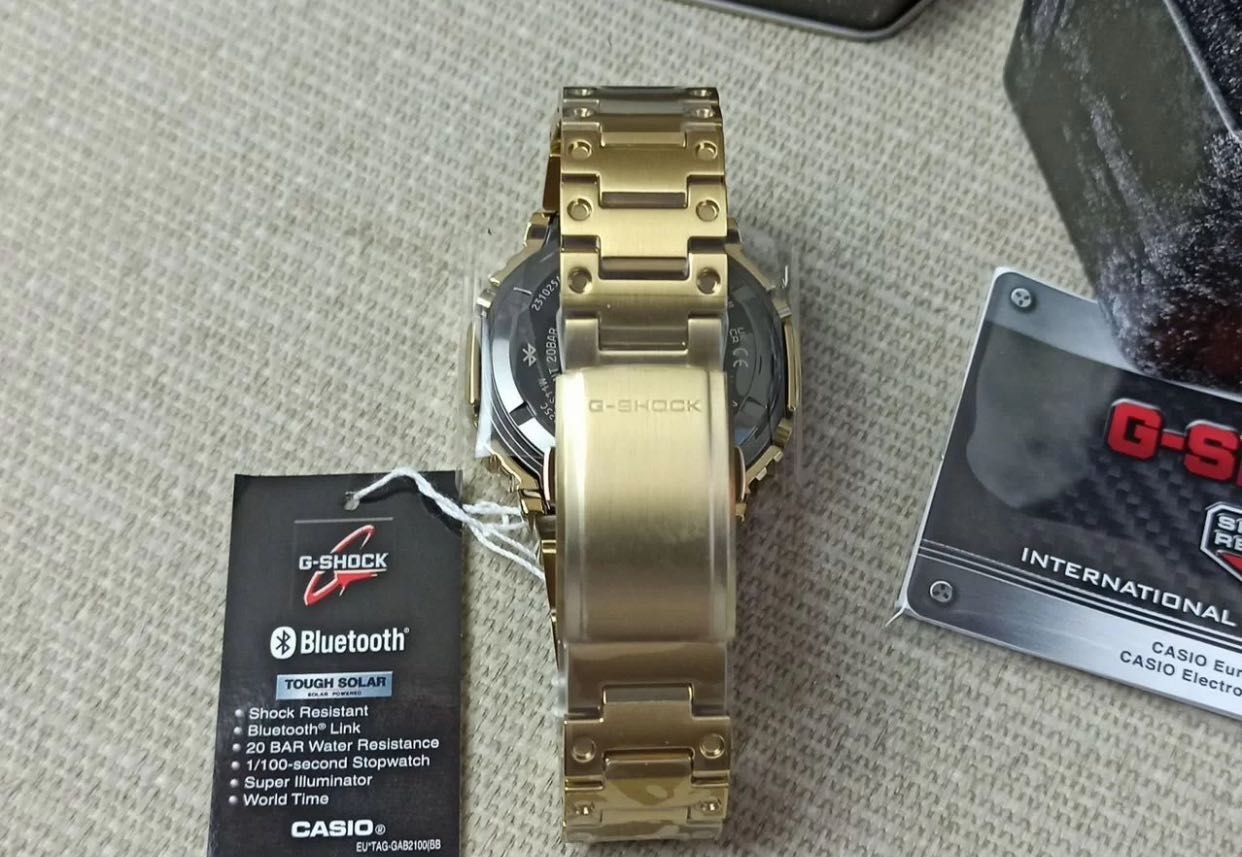 Casio GM-B2100GD-9A Bluetooth solar новые оригинал