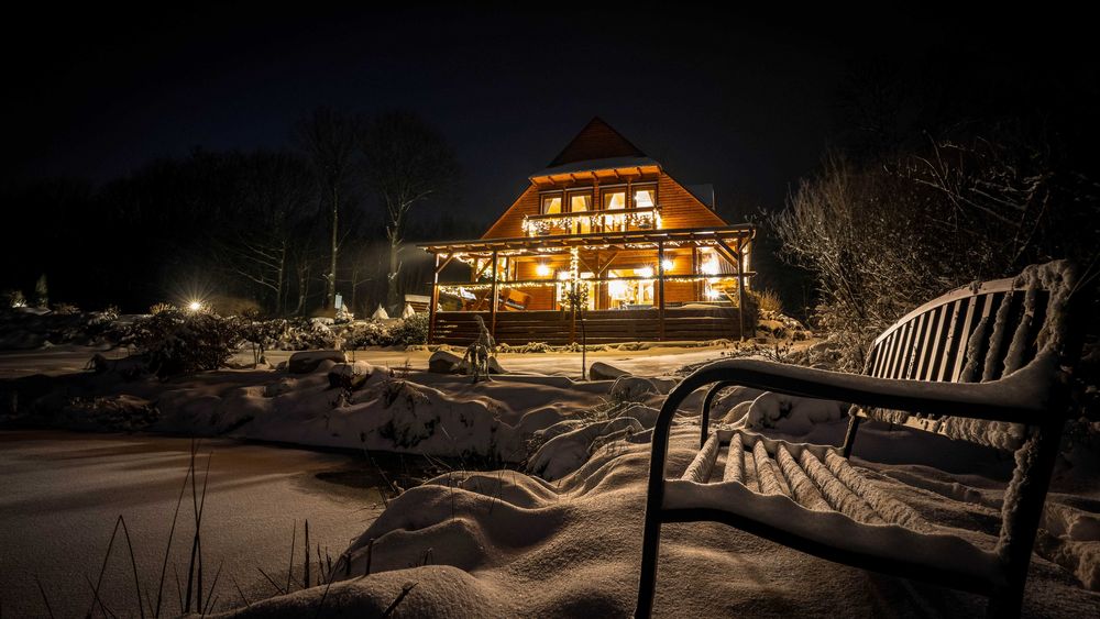 Święta Boże Narodzenie/ Ferie Karkonosze – Domek 8 os Sauna / Jacuzzi