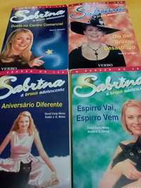 Vendo coleção de 4 livros Sabrina a bruxa adolescente