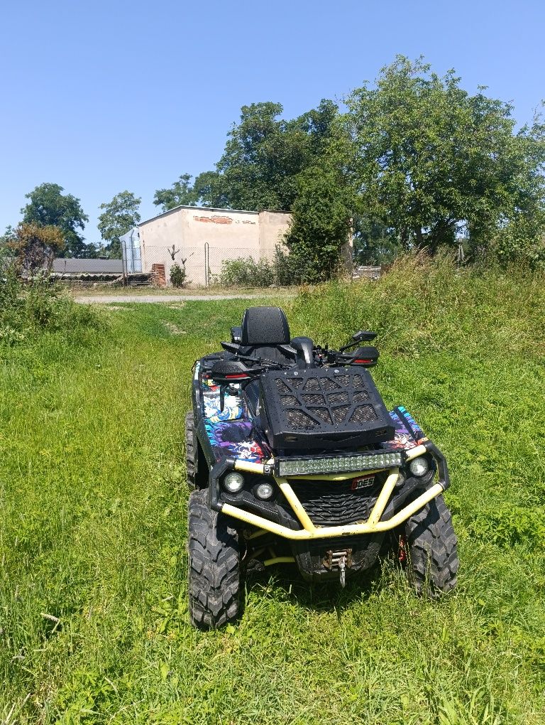Odes 650 pro max 2023r. 4x4 quad zarejestrowany kat. B  zamiana