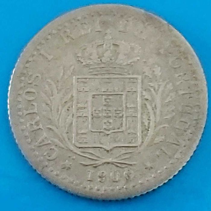 100 Reis de 1900, D. Carlos I, Portugal