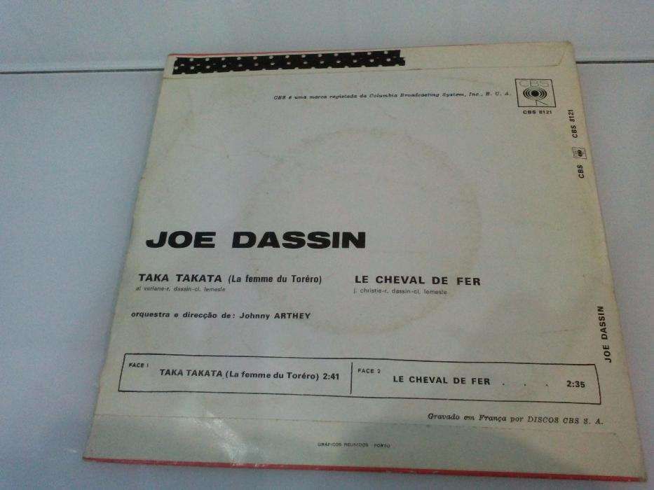 Disco de Vinil -Joe Dassin