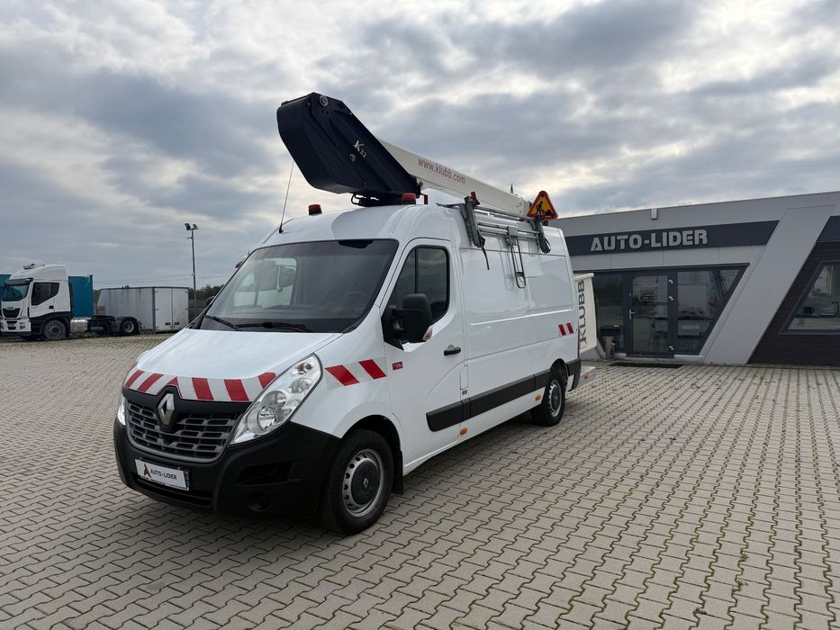 Renault MASTER 125 / PODNOŚNIK KOSZOWY / ZWYŻKA / KLUBB K32 / KLIMATYZACJA / Z FRANCJI / STAN BDB / / /