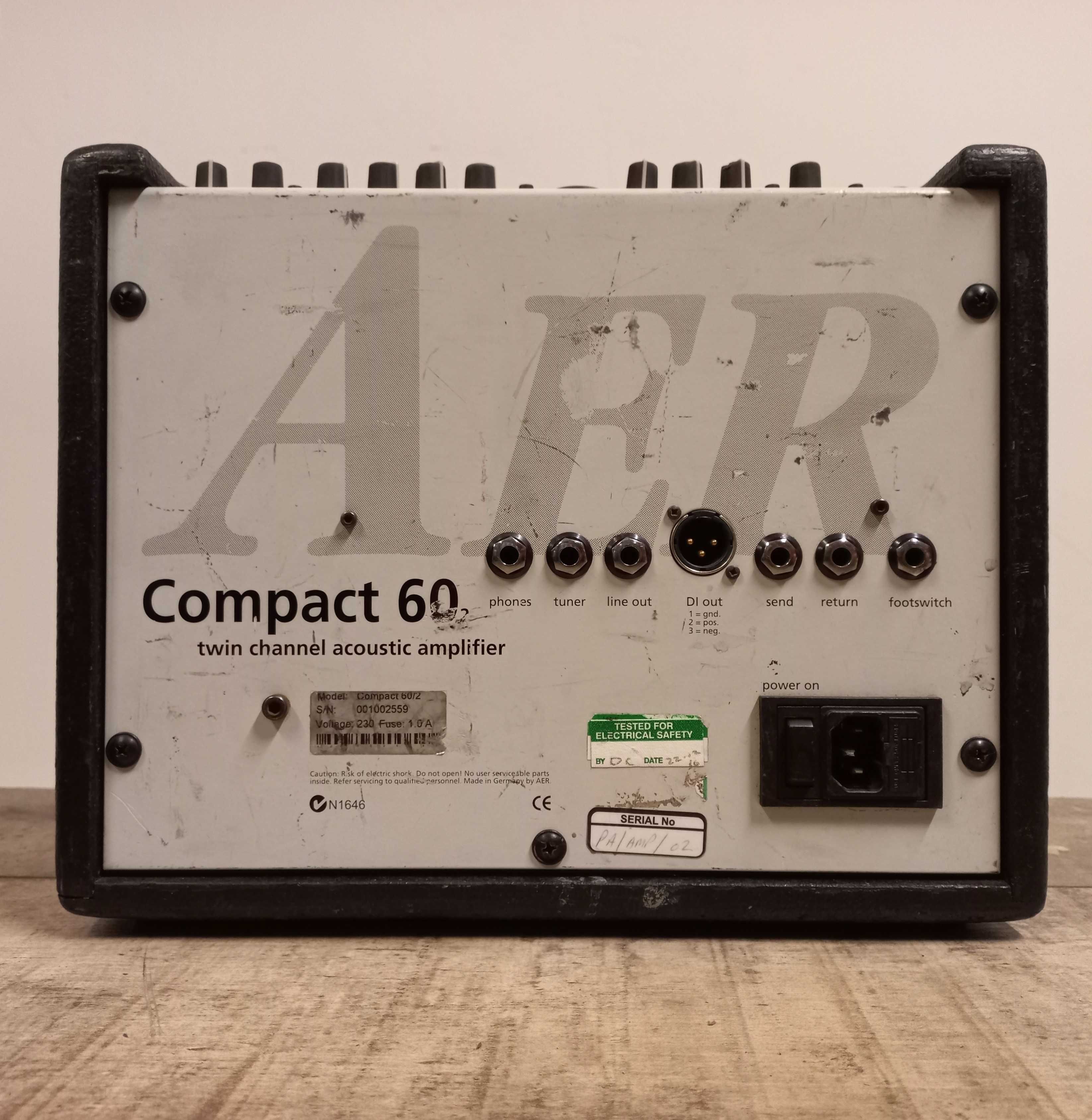 AER Compact 60 wzmacniacz combo do instrumentów akustycznych 60W