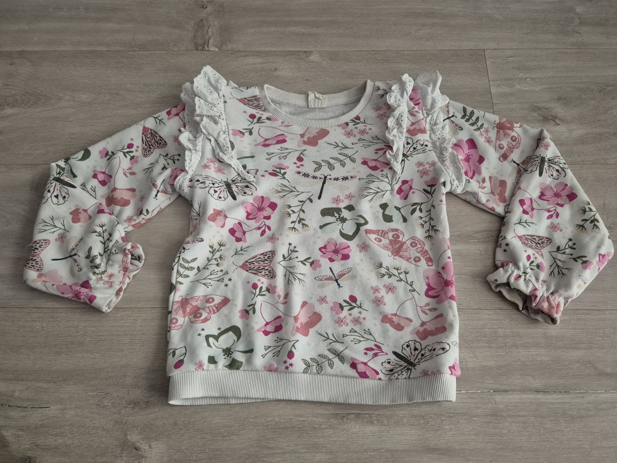 Bluza 122 Smyk koronką