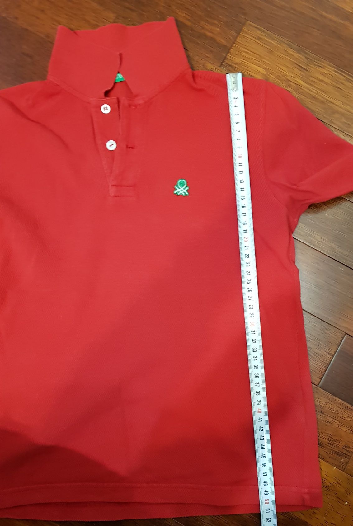 Benetton polo długi rękaw roz.8-9 lat.130 cm