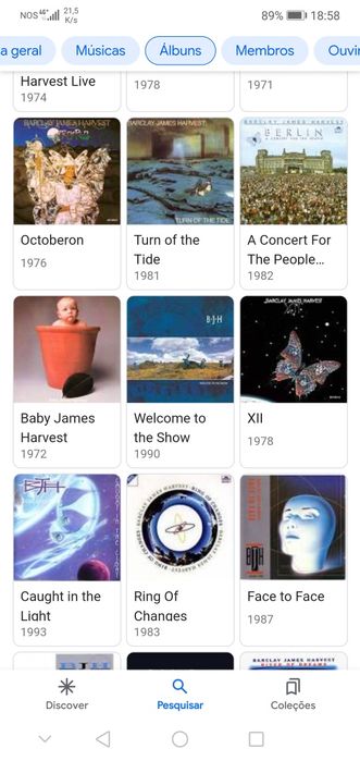 Barclay James harvest vinil