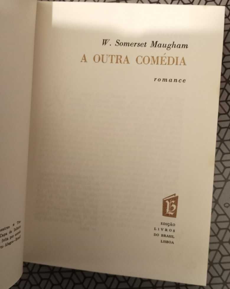 A outra comédia, W. Somerset Maugham