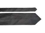 Krawat Bartmon Jacquard France czarny w drobne wzorki (Z)