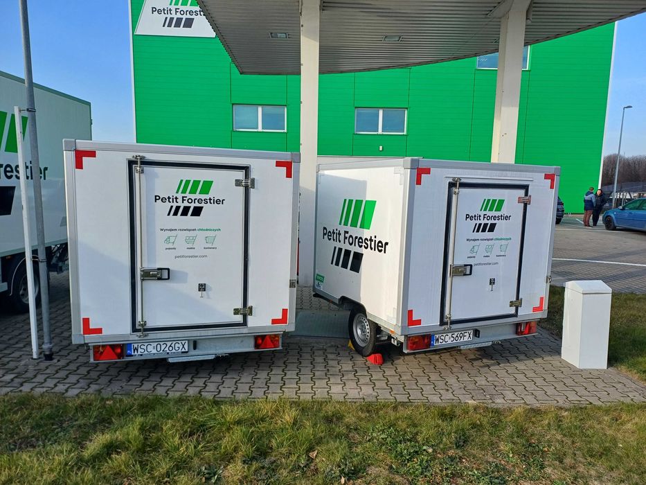 Profesjonalne przyczepki chłodnie 230V z serwisem 24/7 wynajem