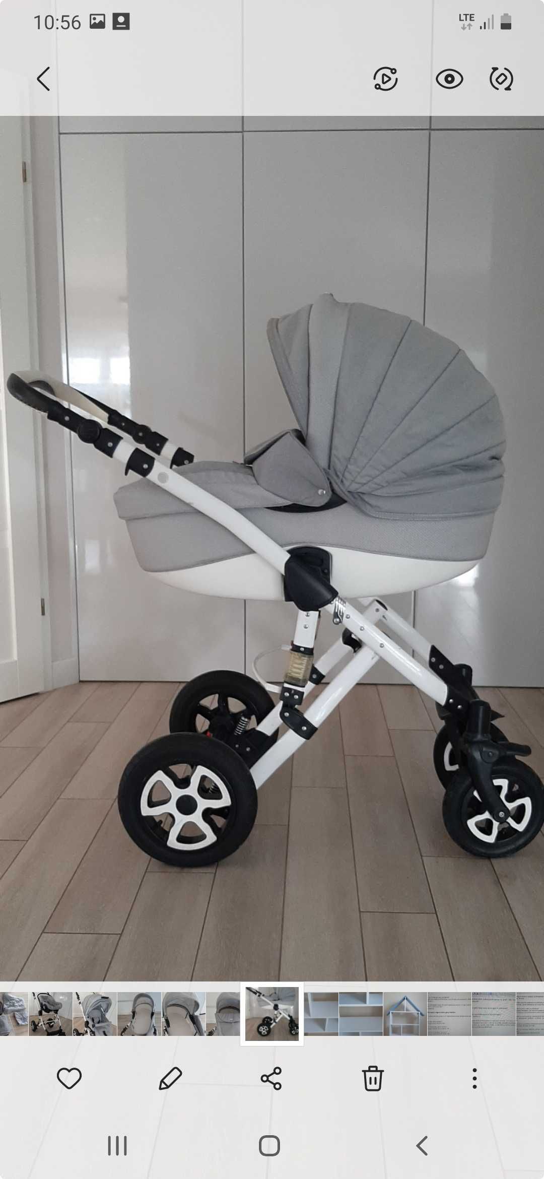 Wózek dzieciecy 3w1 Adamex Barletta
